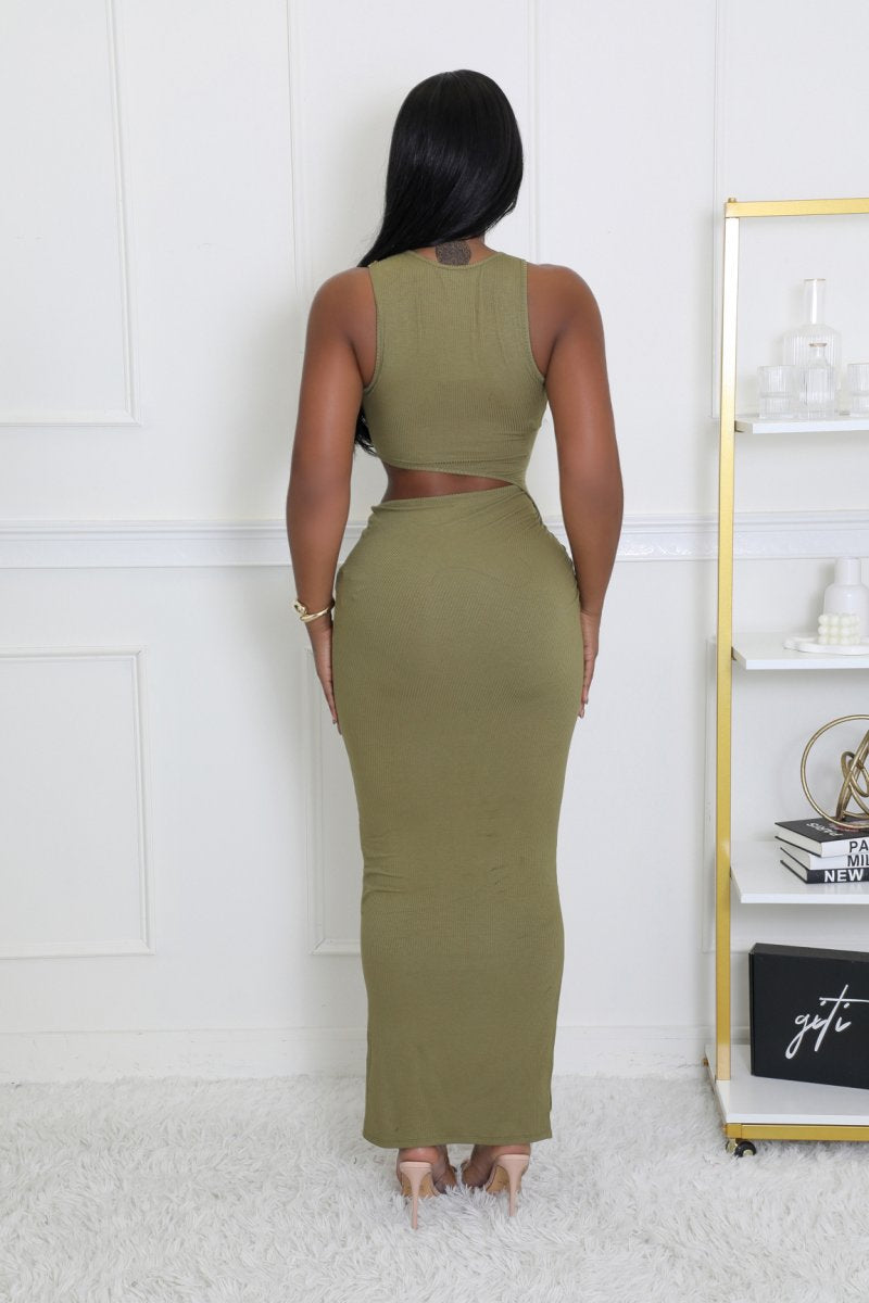 Always for you Dress (Olive)