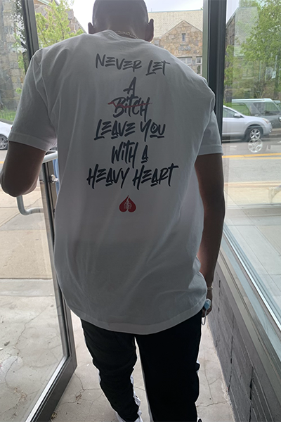 Le Trap Couture “Heavy Heart” T-Shirt